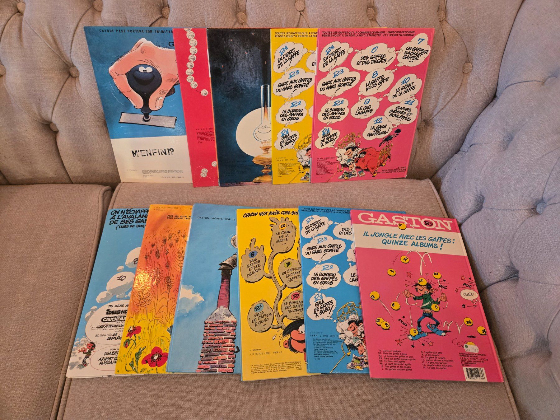 Gaston - Lot de 11 bd - Bon état (Gebraucht) in Crémines für CHF 29 ...