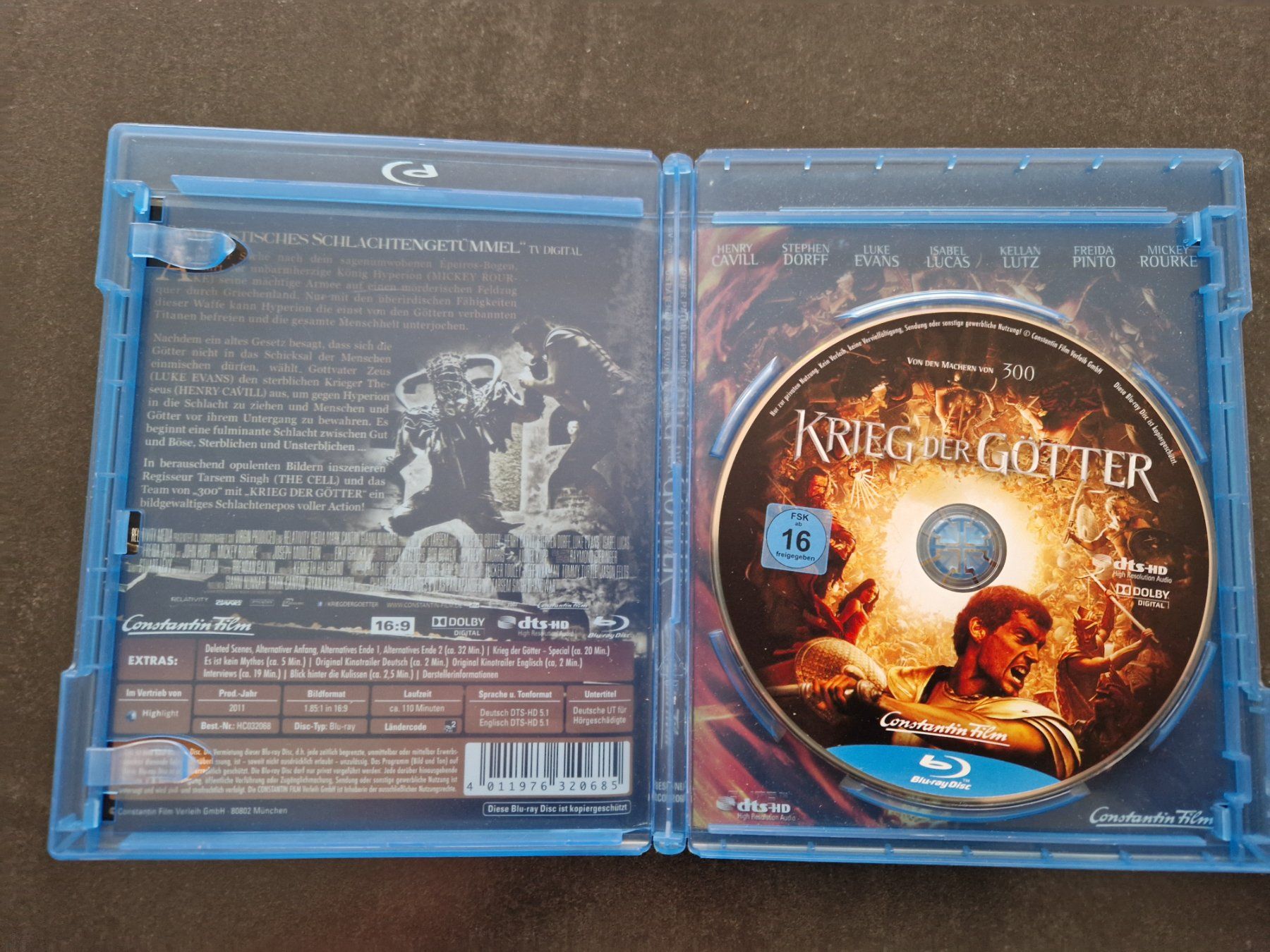 Alle DVDs: Krieg der Götter Blu-Ray – Gebraucht aus Buchs SG von Herc01 1