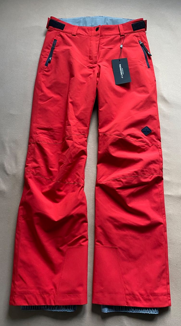 Lindeberg Pantaloni: J.Lindeberg Ski/Snowboard Hose rot – Nuovo e nell'imballaggio originale da Altendorf venduto da Jeshy15 2
