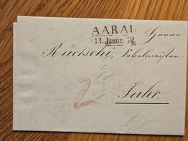 Vorphila Aarau 1842 für 7.--