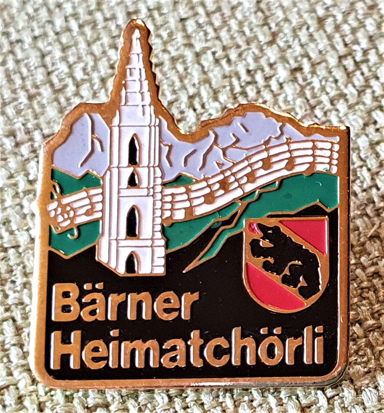 Pins: D430 - Pin Bern Bärner Heimatchörli CH – Gebraucht aus Reinach BL von Boston-Verkauf