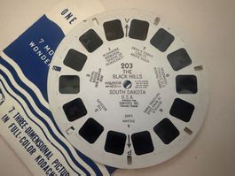 View-Master 3D:Nr. 203 THE BLACK HILLS SOUTH DAKOTA U.S.A.