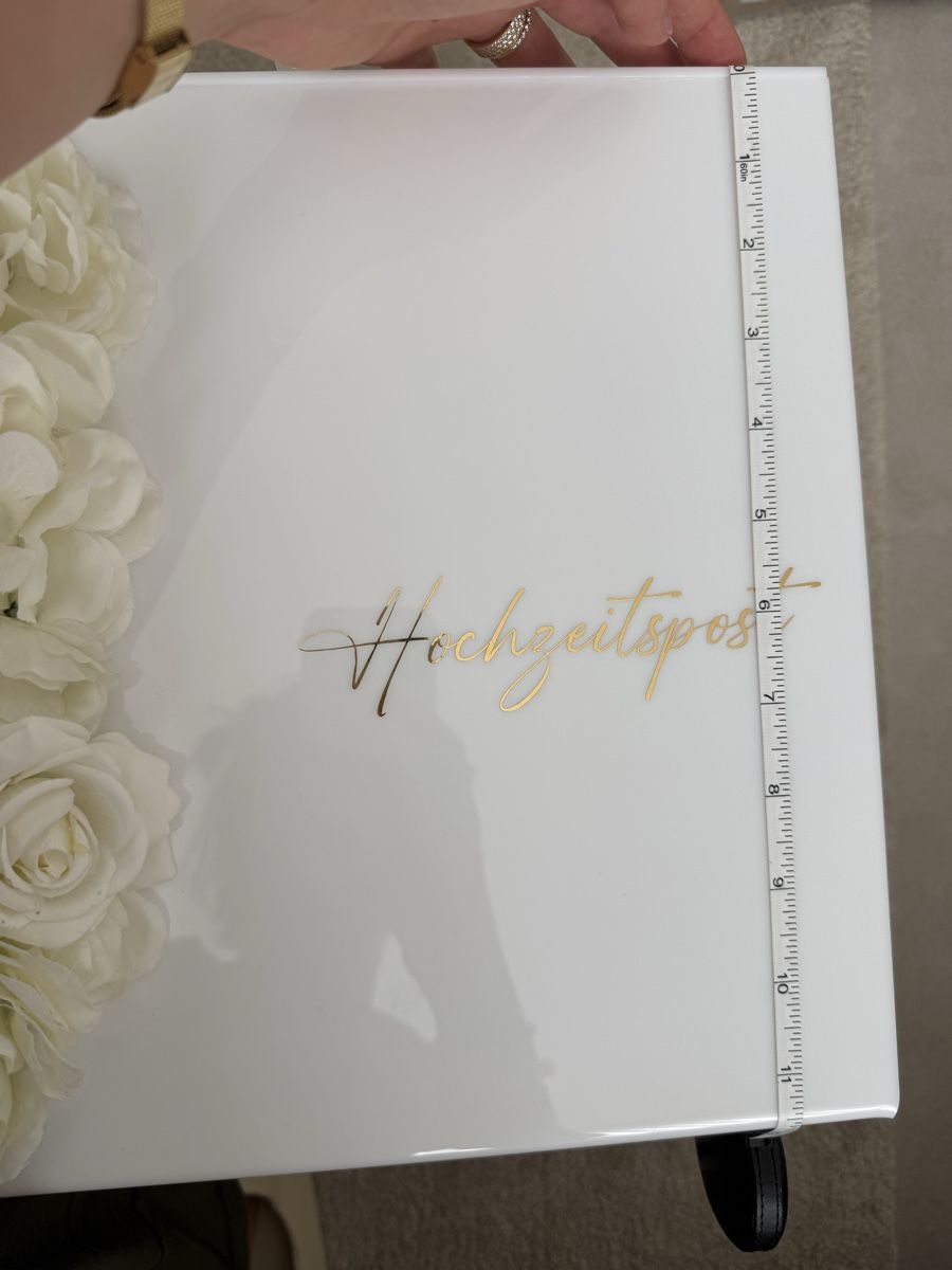 Altro in Decorazioni & Accessori: Kartenbox Hochzeit mit Blumen – Nuovo (secondo la descrizione) da Gebenstorf venduto da sdent 4