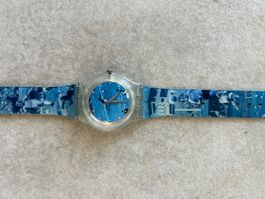 Swatch Uhr Stade de Suisse (inkl. Batterie)