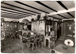 Ansichtskarte Sedrun, Hotel Krone (Innenansicht)