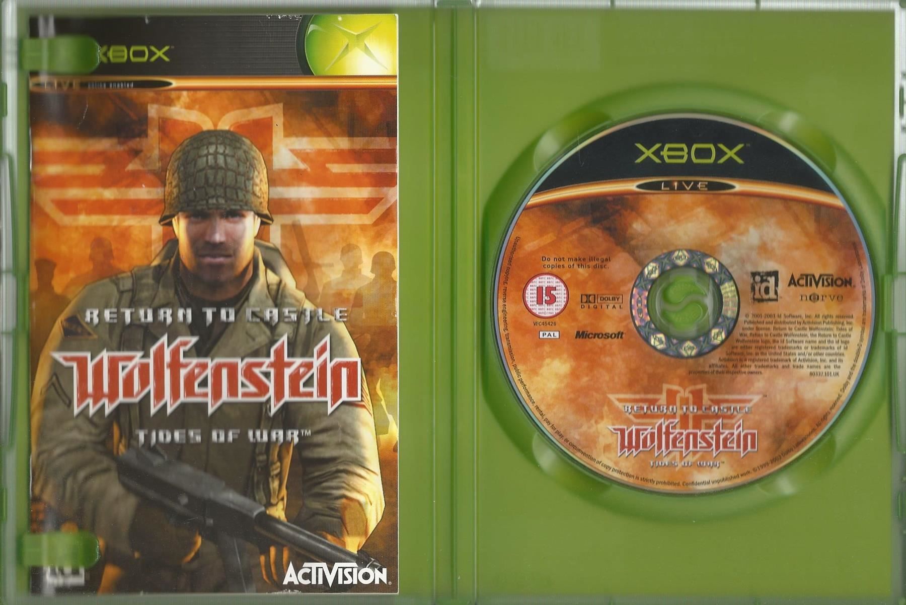 Jeux: Return to Castle Wolfenstein (Microsoft Xbox) guter Zustand – D'occasion à Bad Säckingen par ms-spiele-keys 3