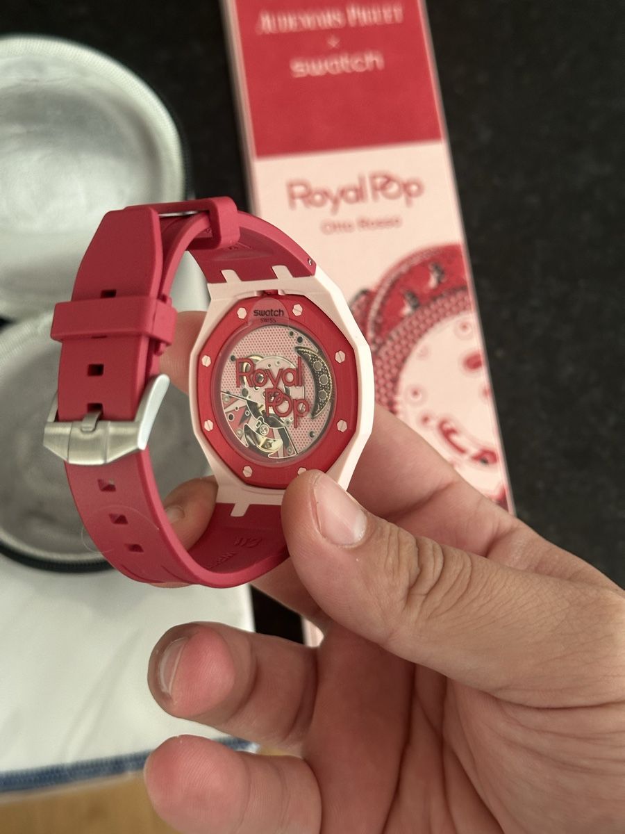 Swatch Orologi: AP x Swatch „Otto Rosso – Nuovo e nell'imballaggio originale da Luzern venduto da dma_lv9h 2