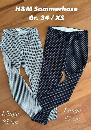 Damenhosen / Sommerhosen Gr. 34/XS bis kleines 36/S