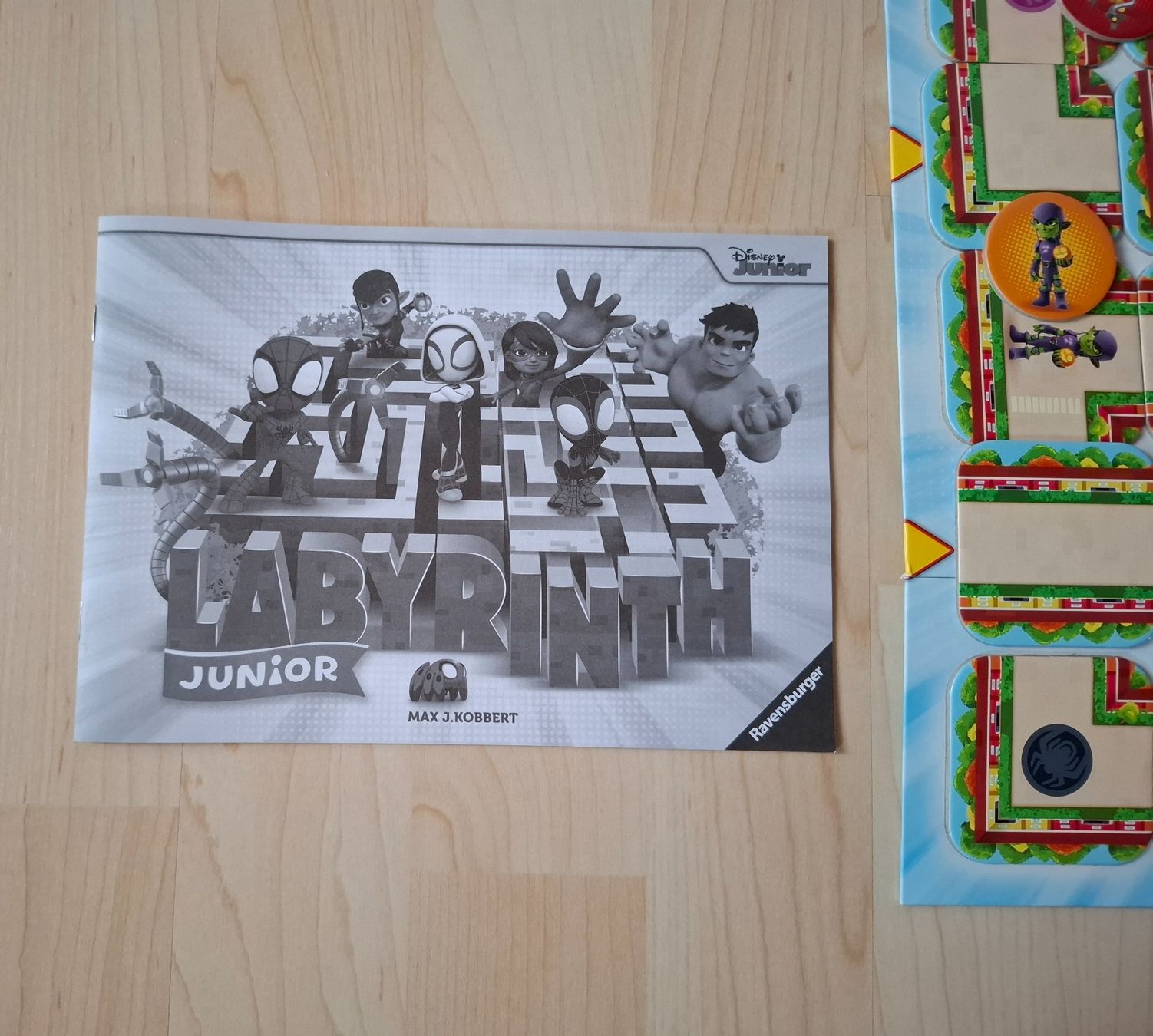 Ravensburger Spiele: Spidey Labyrinth Junior und Memory – Gebraucht aus Oberurnen von rotty80 4