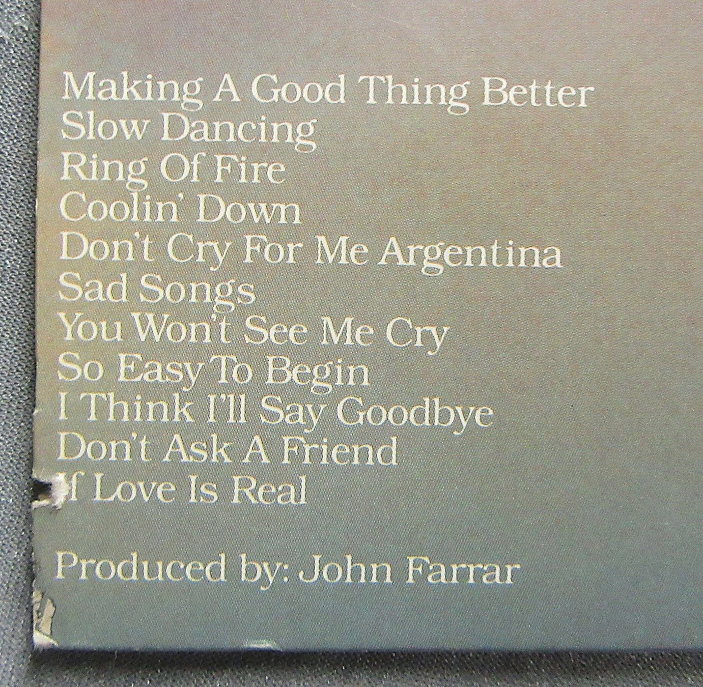 Dischi in vinile: LP - Olivia Newton-John - Making a good thing better – Usato da Auenstein venduto da Padabimbim 2