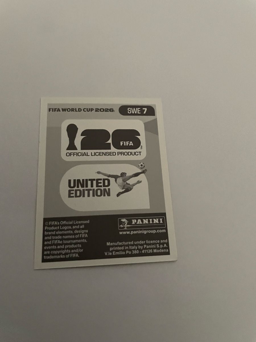 Panini Carte collezionabili: FIFA WM 2026 Gustaf Lagerbielke SWE 7 – Nuovo (secondo la descrizione) da Winterthur venduto da Cobraforce 1