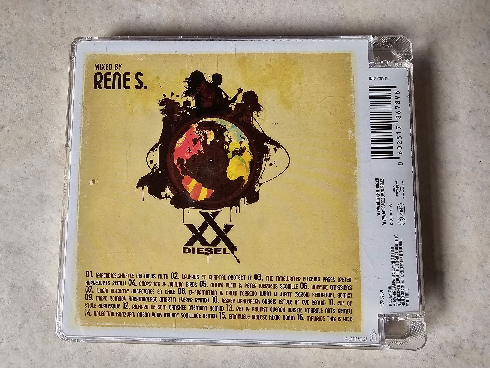 CD: XXX  -  Mixed By  Rene S. – Usato da Schneisingen venduto da backstore24 1
