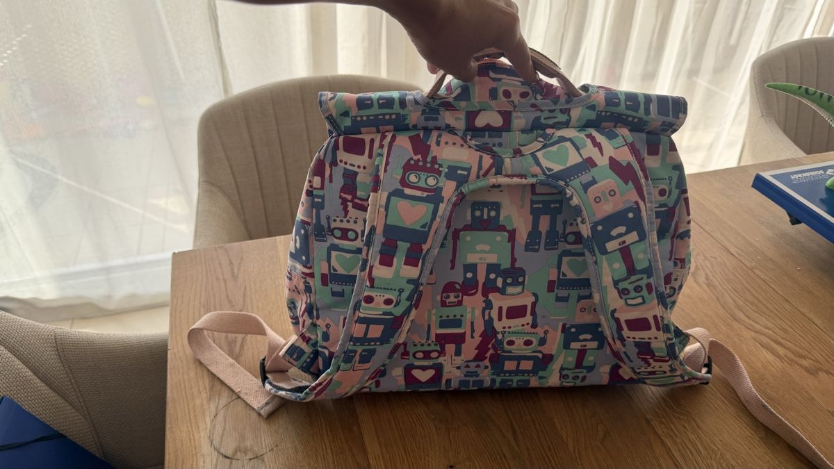 Kipling Borse & Zaini: Cooler Kinderrucksack von Kipling mit tollem Muster – Usato da Lachen SZ venduto da aheub 2