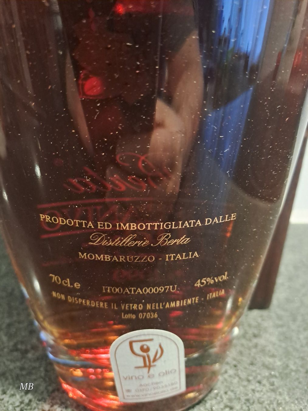 Berta Spirituosen: Berta Grappa Roccanivo 1999 mit OHK – Neu und originalverpackt aus Elsau von Kellerraeumung 6