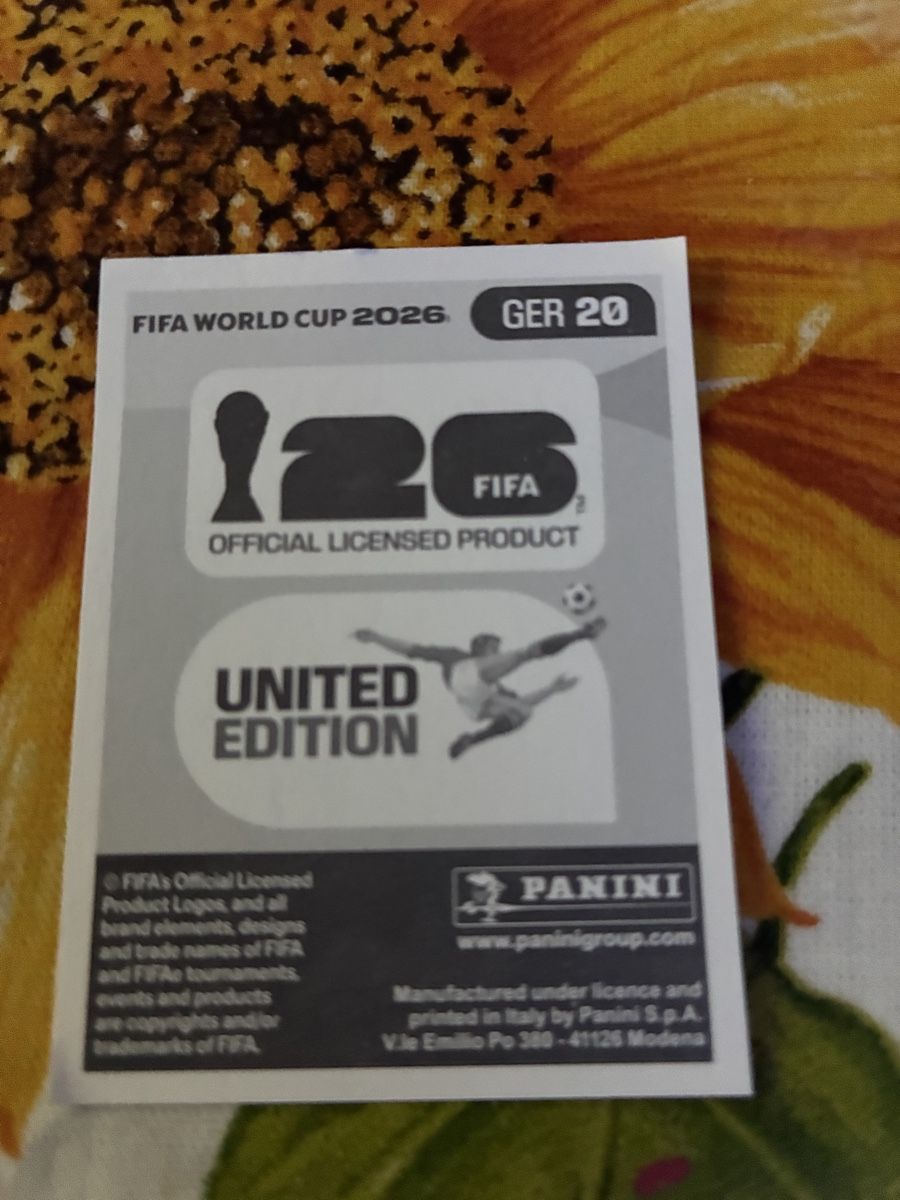 Panini Carte collezionabili: FIFA World Cup 2026 Sticker Nick Woltemade Panini GER20 – Usato da Wettingen venduto da ric_xm6x 1