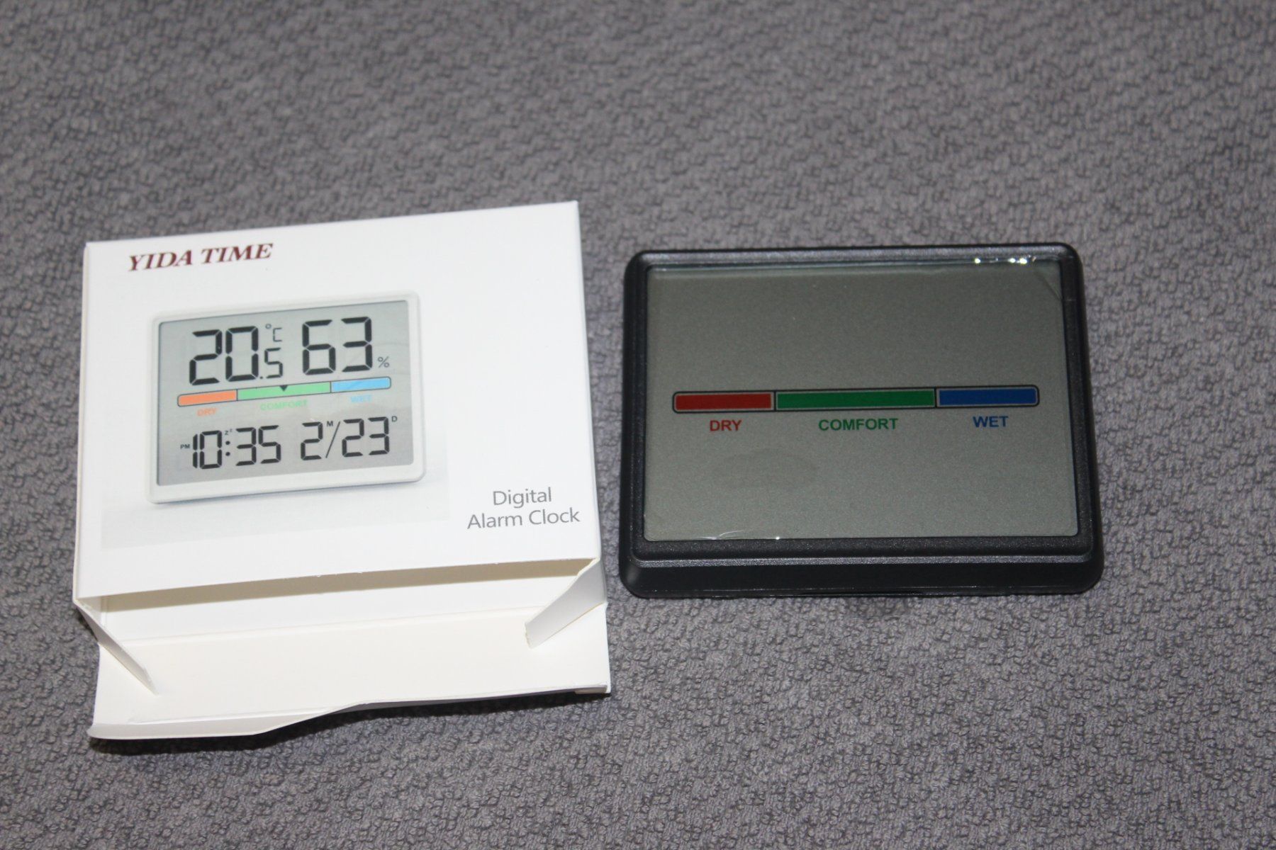 Sonstiges für Haushalt & Wohnen: Wecker Digital Tischuhr mit LCD Thermometer Hygrometer – Neu (gemäss Beschreibung) aus Kirchdorf AG von suntory010 1