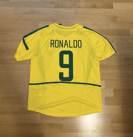 Brasilien Ronaldo 9 Retro Replica Trikot  Grösse L  Neu