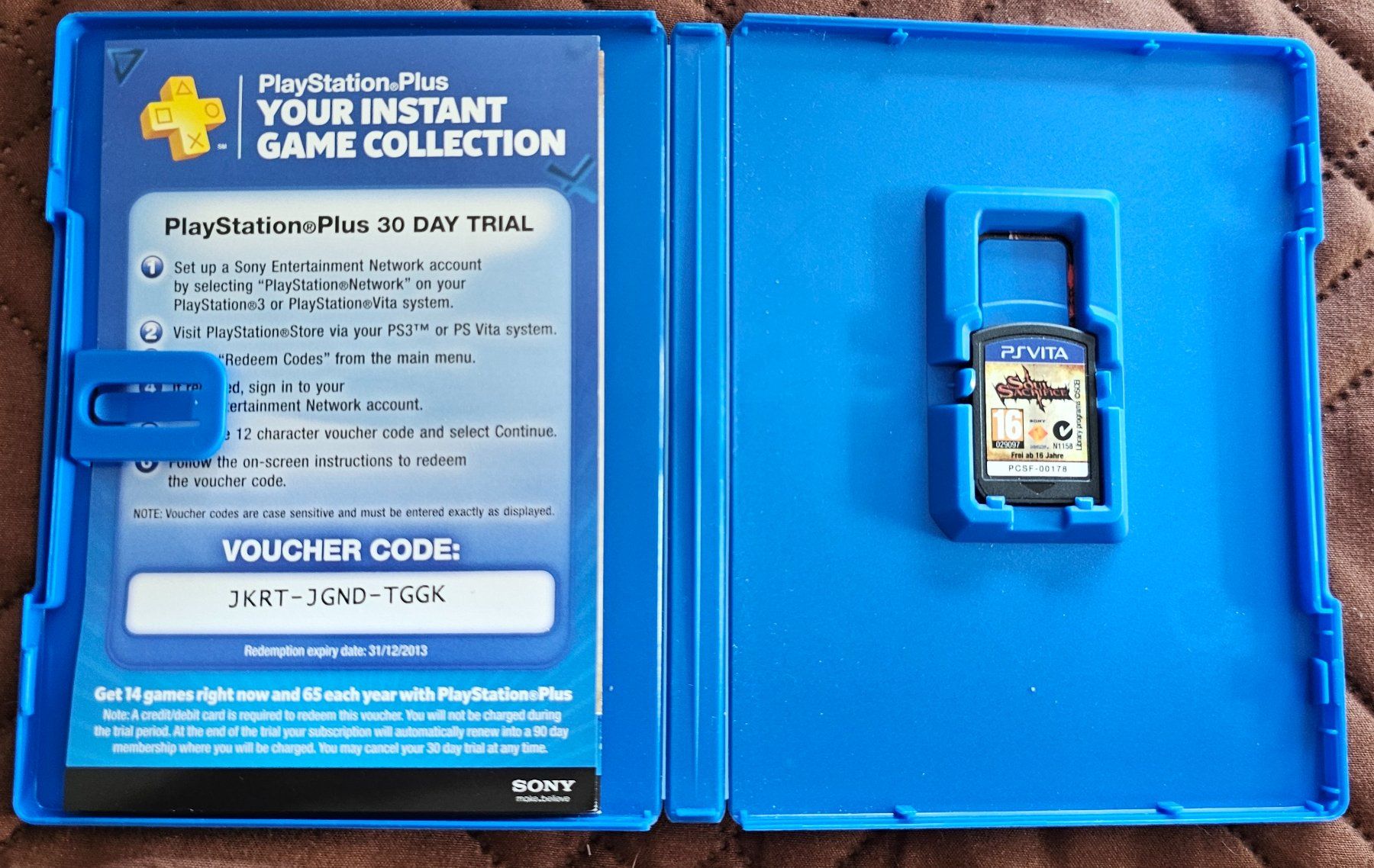 Sony Giochi: PS Vita - Souls Sacrifice – Usato da La Garde venduto da The_Hammer76 2