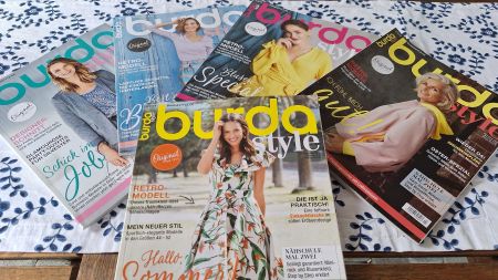 5 Burda Schnittmusterhefte