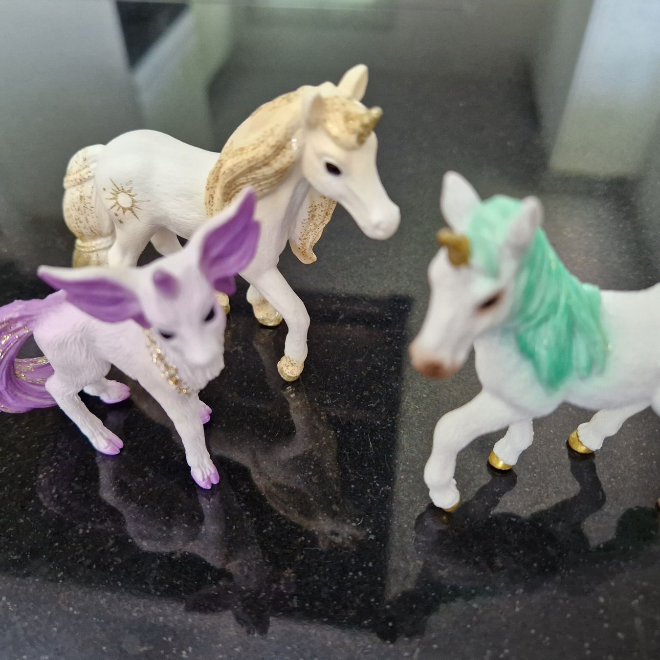 Schleich Statuette: Schleich 3 Einhörner, neuwertig – Usato da Gränichen venduto da sunchi07 4