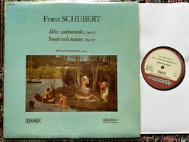 Schubert  Valses Sentimentales Sonate - Helene Boschi LP 🛀
