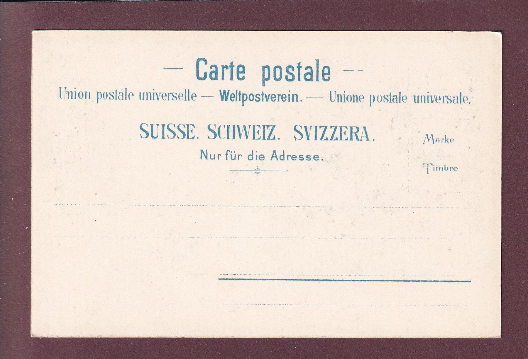 Cartoline postali: TRÜMMELBACHSCHLUCHT – Usato da Pully venduto da nicecards 1