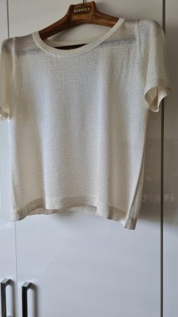 Maglia manica corta  Missoni beige oro