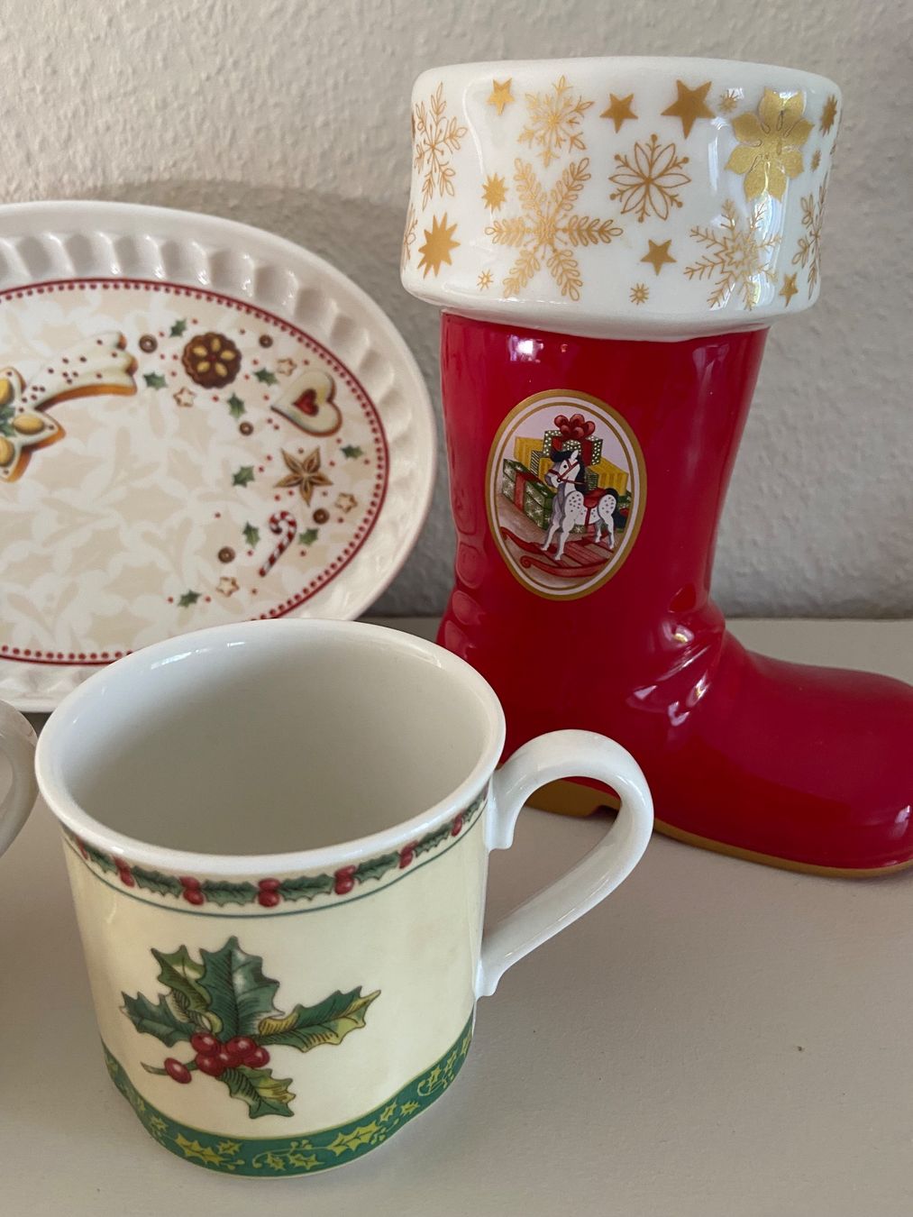 Villeroy & Boch Set di piatti: Villeroy & Boch Weihnachtsgeschirr – Usato da Muttenz venduto da nataschasia 1