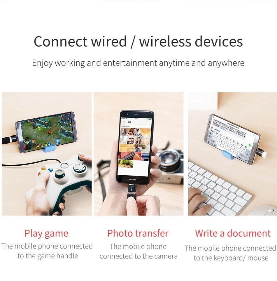 Baseus Adattatori: Baseus Typ C zu USB Adapter – Nuovo e nell'imballaggio originale da Malans GR venduto da BUYBEST-Schweiz 6