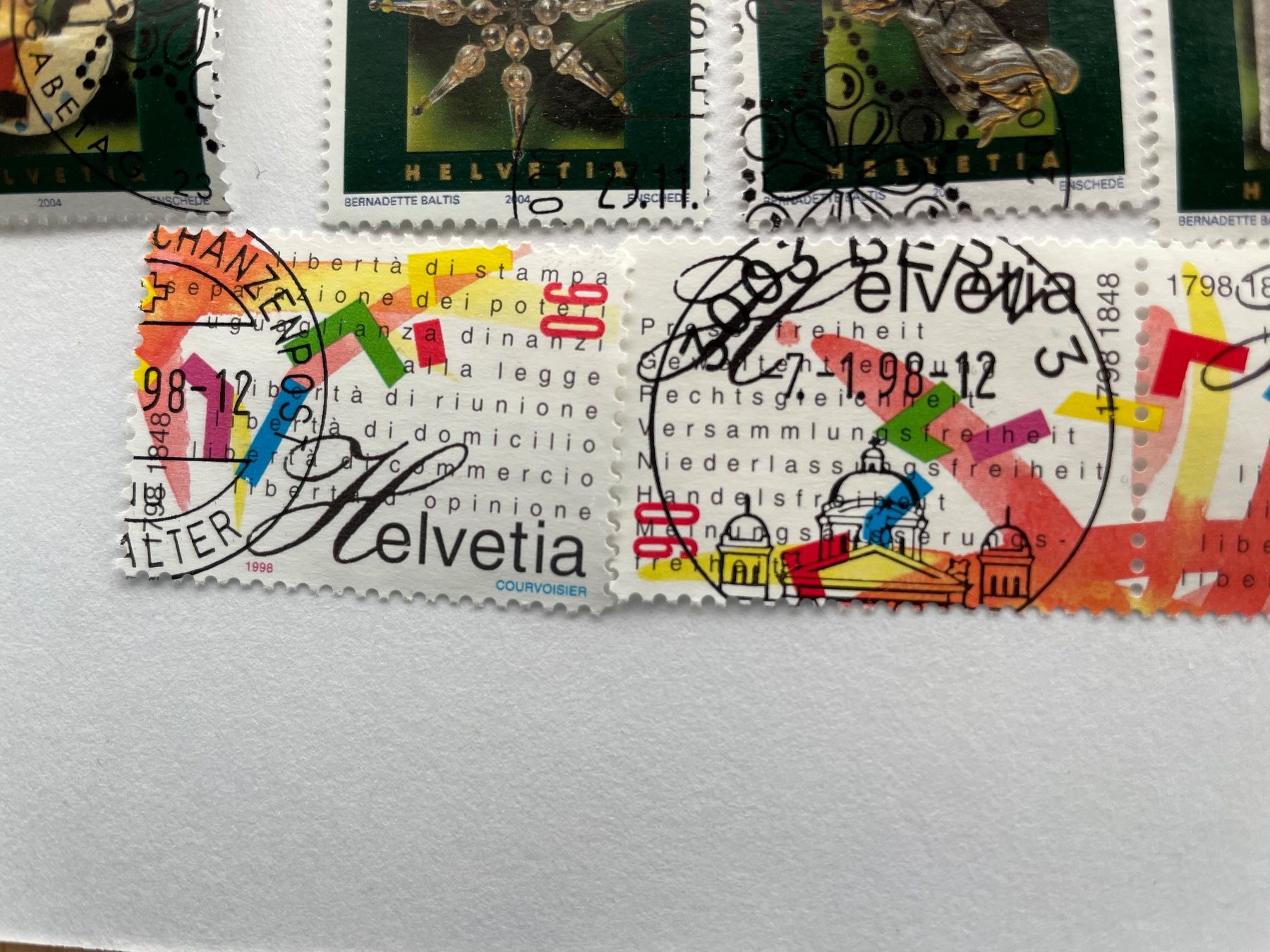 Tous les timbres: BELLES OBLIT. VARIEES + se tenant – D'occasion à Sonceboz-Sombeval par Comment2 5
