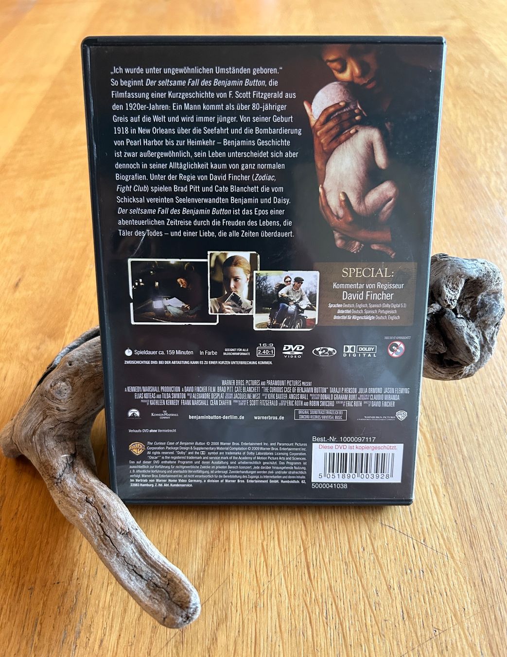 Tutti i DVDs: Der seltsame Fall des BENJAMIN BUTTON – Usato da Urnäsch venduto da Winterzauber12 1