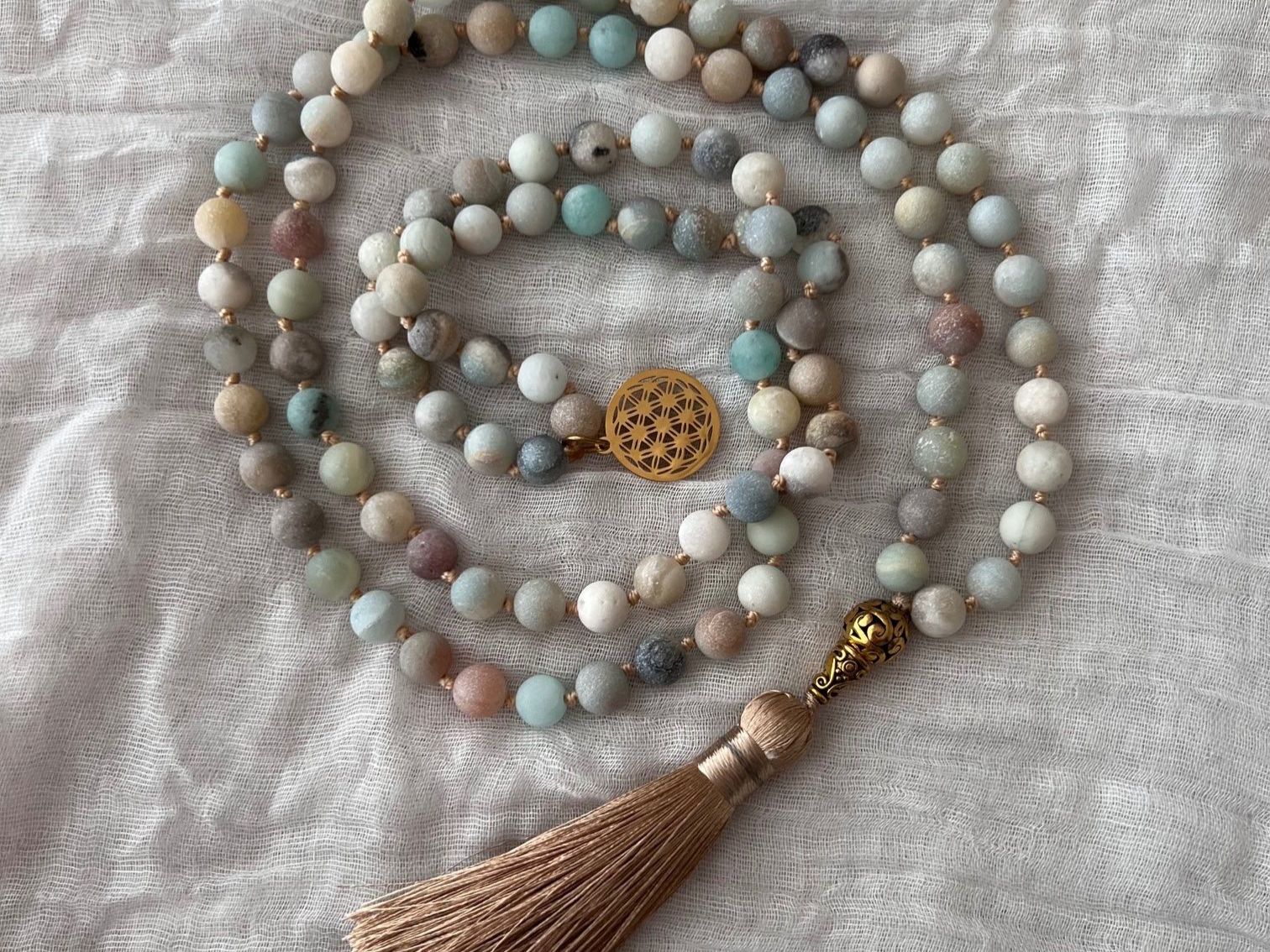 Catenine: Mala en amazonite – Nuovo e nell'imballaggio originale da Pully venduto da sunaddict