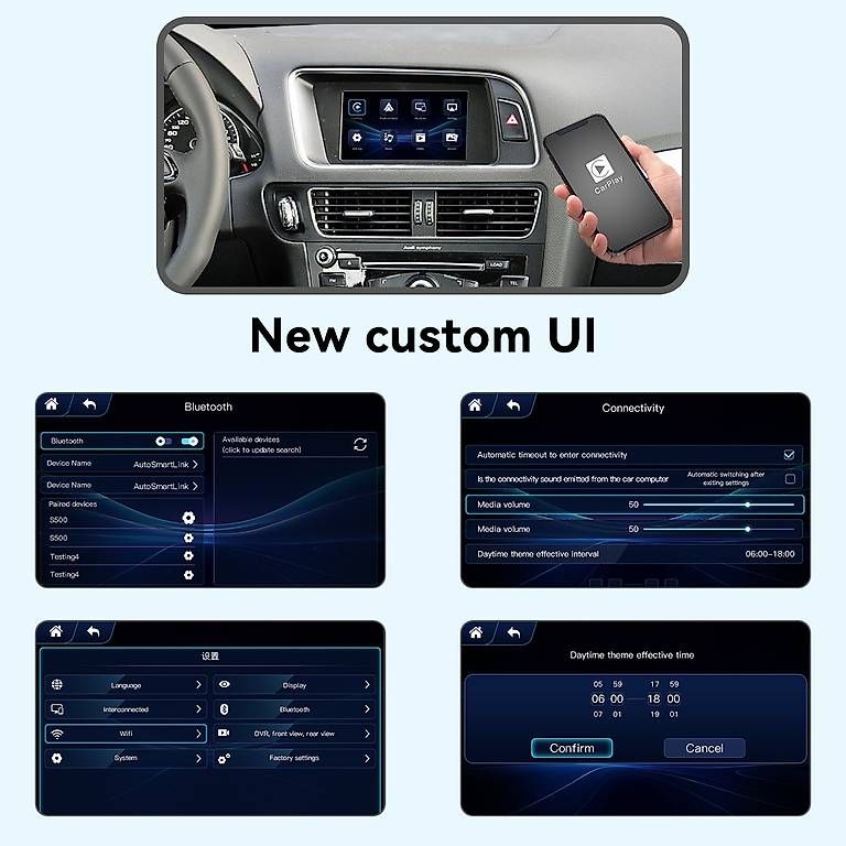 Radios: Carplay / Android Auto AUDI A4L / A5 / Q5 B8 2010 - 2016 – Neuf avec emballage d'origine à Trimbach par gastech 9