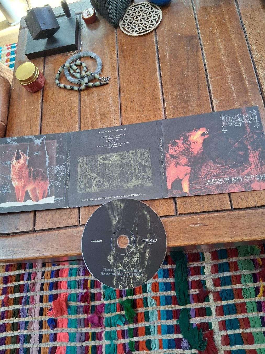 CD: lucifugum- and the wheel keeps...(digi) – Usato da St-Cergue venduto da VeganWarrior