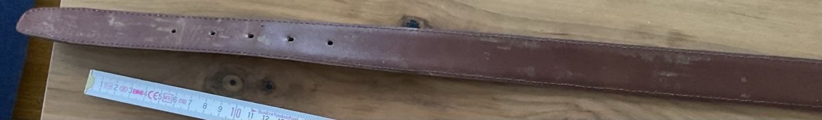 Cinture: Gürtel echt Leder Länge 102 cm – Usato da Zürich venduto da Pagalo 4