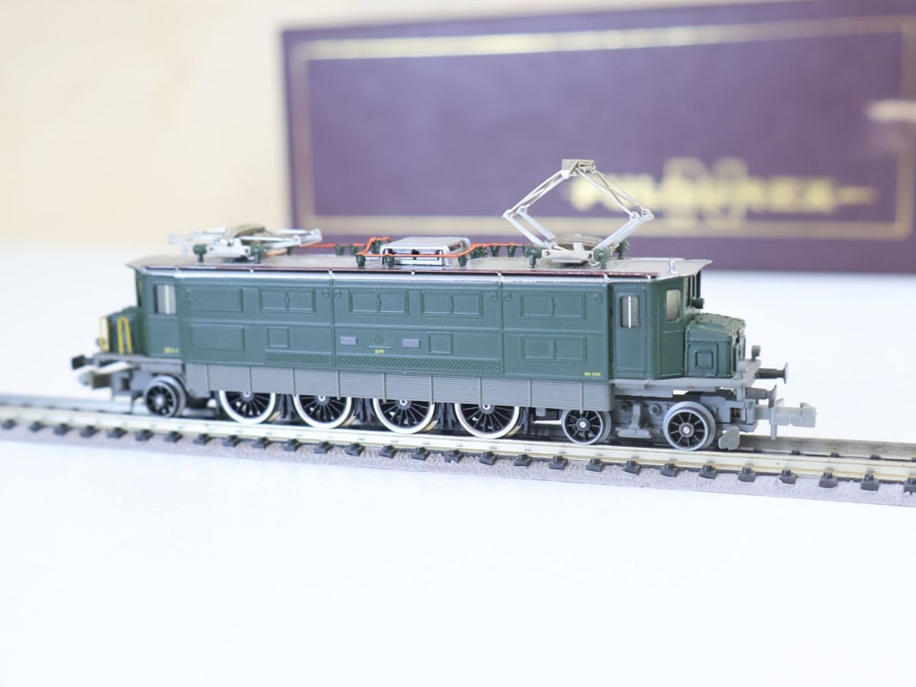 Fulgurex Modellini di ferrovie: Fulgurex SBB Ae 4/7 E-Lok - Spur N Messingmodell – Usato da Winterthur venduto da Monstera