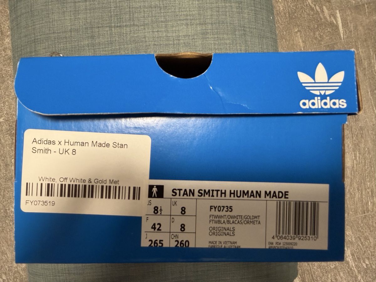 Adidas Scarpe da uomo: Stan Smith x Human Race, Size 42 – Nuovo e nell'imballaggio originale da Wilen b. Wollerau venduto da ccgold 3