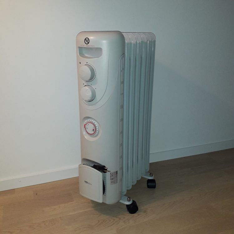 Elektrischer Ölradiator mit Zeitschaltuhr (Gebraucht) in Rothenburg für ...