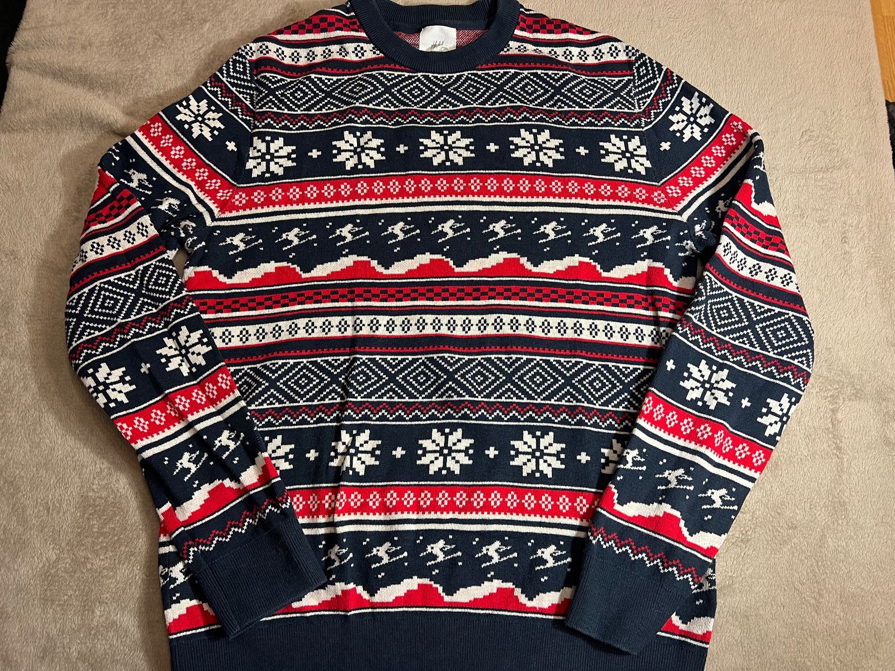 H&M Maglioni & Felpe: H&M Ski Pullover, Winterpulli, Grösse M, Top Zustand! – Usato da Bottenwil venduto da topshop