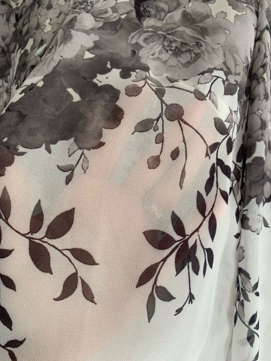 Camicette: Elegante Blumen Bluse leicht & luftig Gr. 38 – Nuovo (secondo la descrizione) da Bühler venduto da Princess2016 5