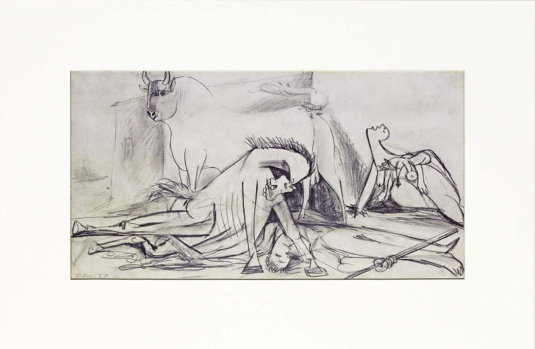 Grafiken & Lithographien: PICASSO Originallithographie mit C.O.A.‪ – Gebraucht aus Lugano von Historianlugano 1