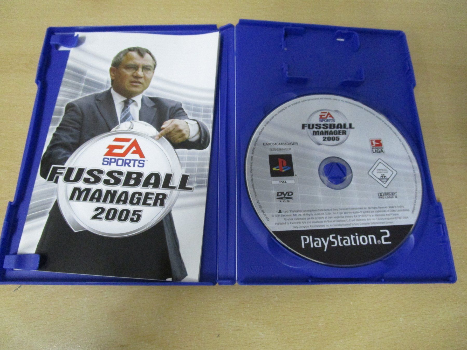 Sony Giochi: Fussball Manager 2005 Sony Playstation 2 PS2 – Usato da Goldau venduto da agestuffer 2