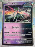Pokémon TCG – Iron Valiant Holo (TEF080) Temporal Forces