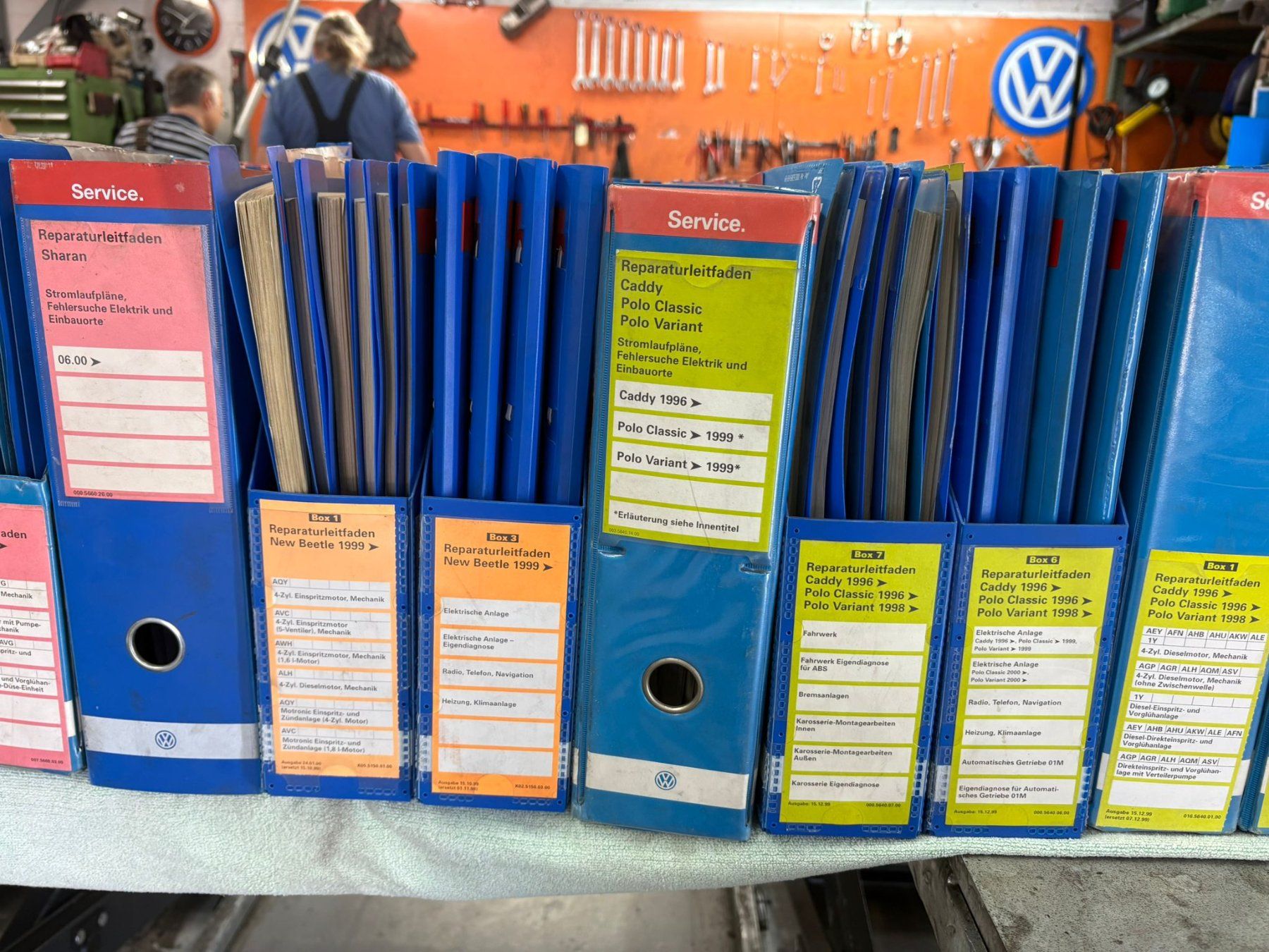 Volkswagen Accessori per altri veicoli: VW Werkstatthandbuch Sharan / Beetle / Caddy / Polo / Passat – Usato da Aristau venduto da Testdriver 9