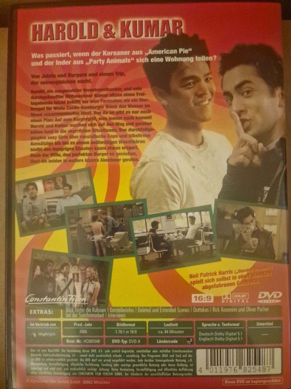 Alle DVDs: Harold and Kumar – Gebraucht aus Rapperswil SG von kuchenmichel 1