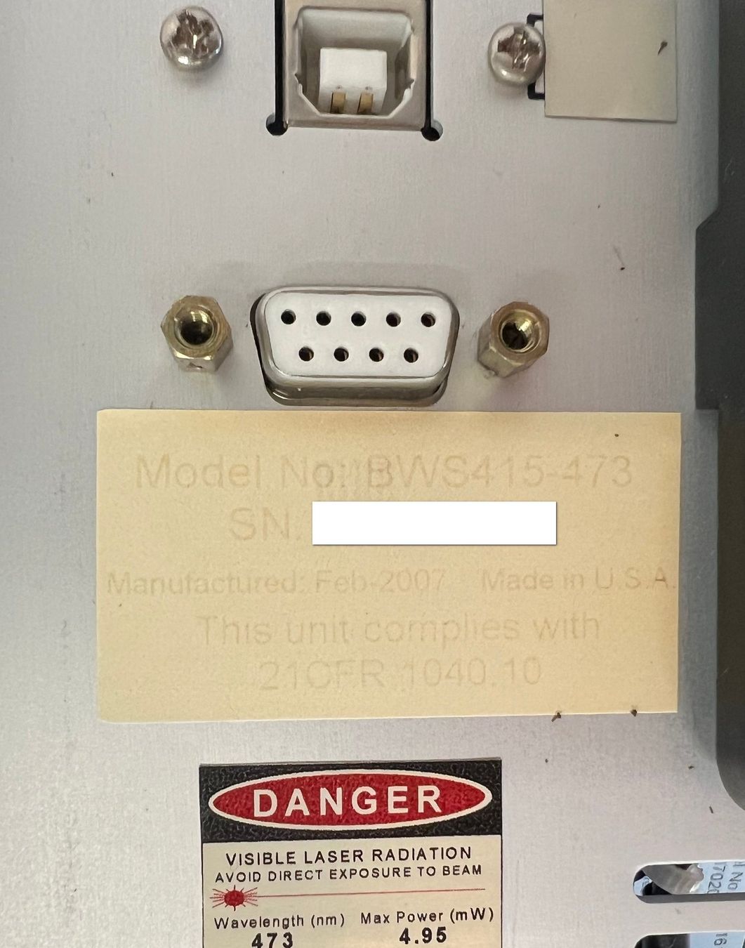 Laborzubehör: BwTek i-Raman Spektrometer  BWS415-473 – Gebraucht aus Niederdorf von LeptonAG_Labor 6