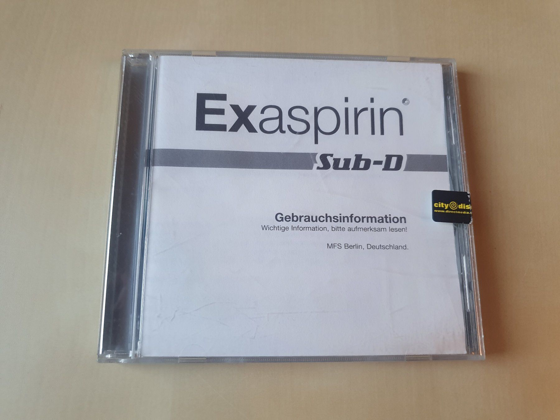 CD: Sub-D Exaspirin – Usato da Stansstad venduto da collectorsshop