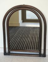 Vintage Rattan Spiegel - sehr schön!  S340