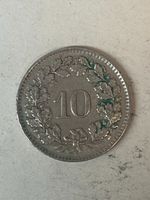 10 Rp. 1950 vz – schöne Patina – Sammlerstück