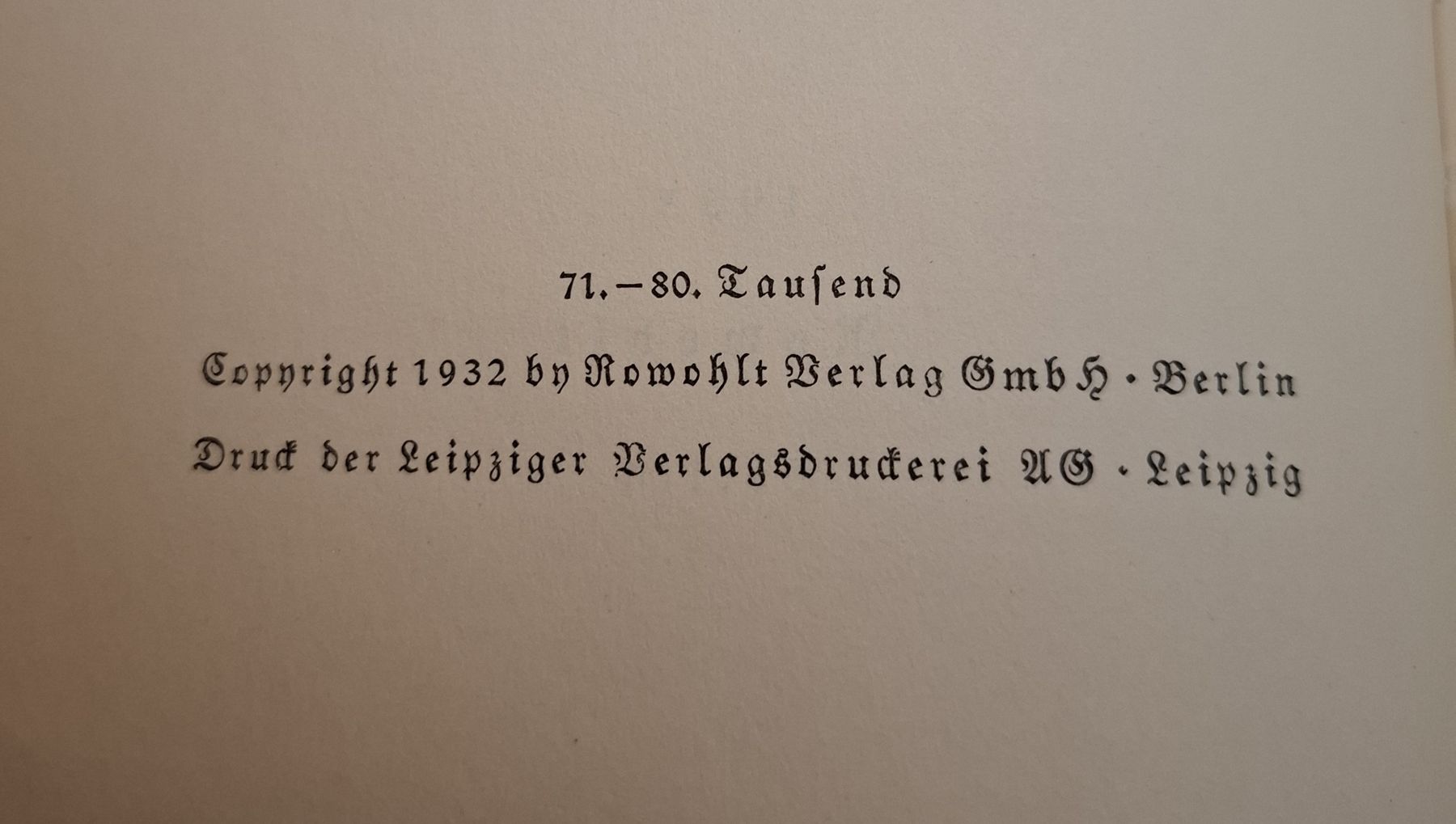 Bücher: Hans Fallada: Kleiner Mann - was nun? (1933) – Gebraucht aus Zürich von apf_b8zl 4